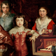 Oil painting of the teen chamber music phenomenon known as Ümlaut.